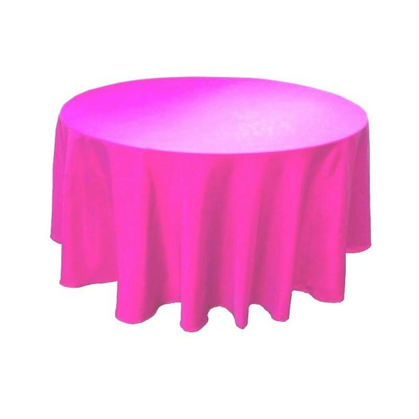 12 Pack 120" Inch round Polyester Tablecloth 24 COLOR Table Cover Wedding Party